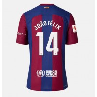 Ženski Nogometni dresi Barcelona Joao Felix #14 Domači 2023-24 Kratek Rokav